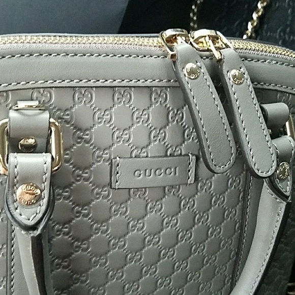 Mini dome guccisima gray - Picture 3 of 8